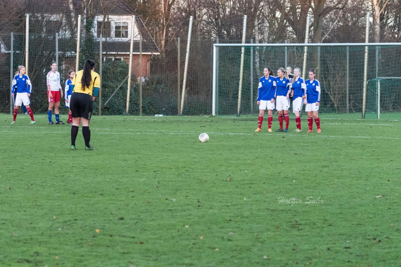 Bild 261 - B-Juniorinnen Hamburger SV - Holstein Kiel : Ergebnis: 0:1